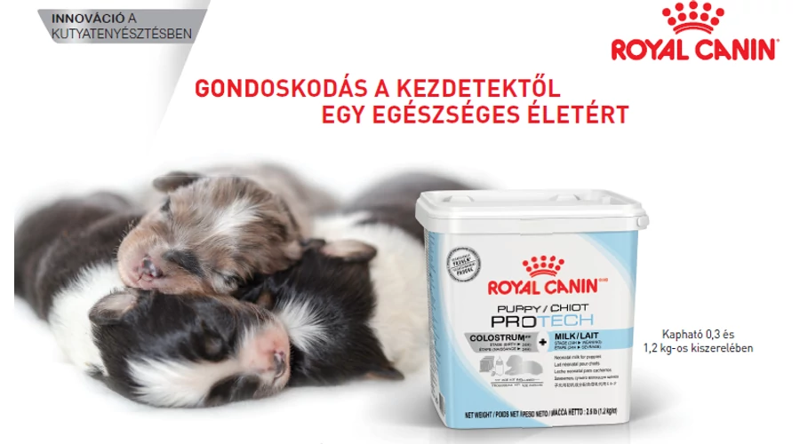 Royal Canin Puppy Protech ÚJ tejpótló tápszer - KISTESTŰNEK